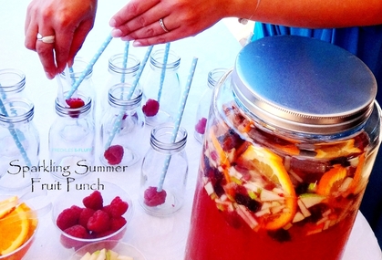 Sparkling Summer Fruit Punch Recipe