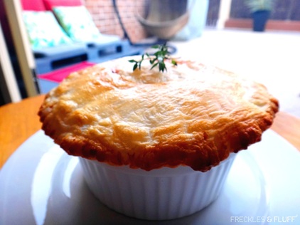 Chicken Pot Pie with Flaky Pastry